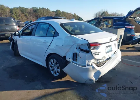 2025 Toyota Corolla Le from USA, damaged, VIN 5YFB4MDE3SP359202